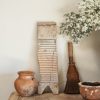 Vintage Chinese Wood Washboard