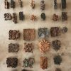 Vintage Wooden Textile Stamp