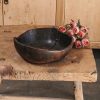 Vintage Wood Fruit Bowl