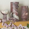 Calacatta Viola Portal Marble Vase