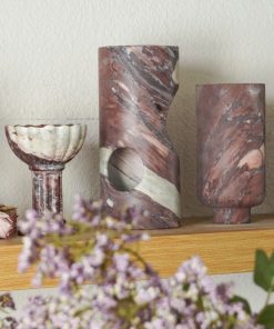 Calacatta Viola Portal Marble Vase
