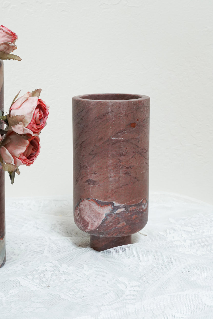 Calacatta Viola Chalice Vase - Image 3