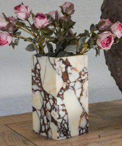 Viola Column Marble Vase Lamp