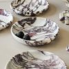 Italian Calacatta Viola Marble Bowl