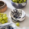 Italian Calacatta Viola Marble Bowl Medium