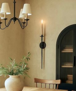 Large Metal Candle Sconce