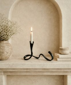 Wavy Sculpt Candle Holder