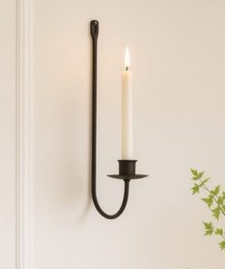 French Style Candle Sconce Single
