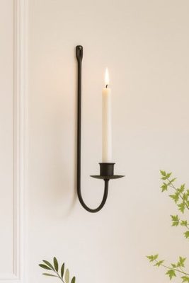 French Style Candle Sconce Single